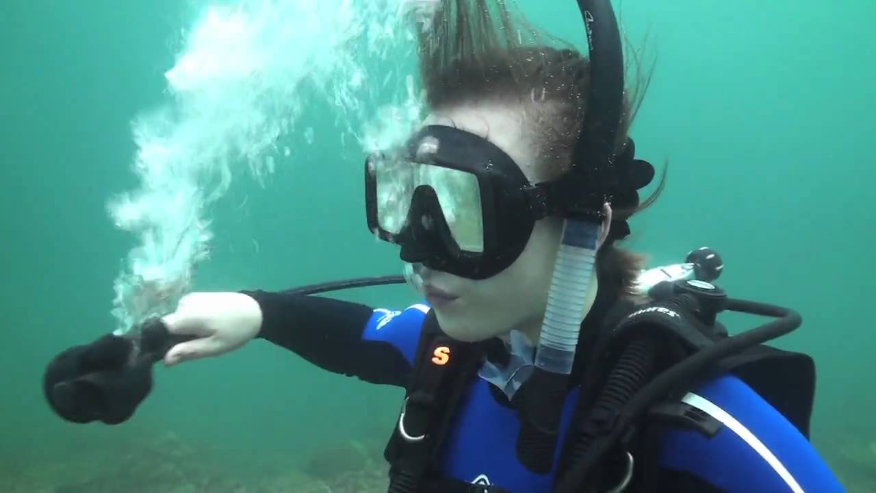 Kirsty Donaldson's PADI Open Water Diver Course in Sabah.
