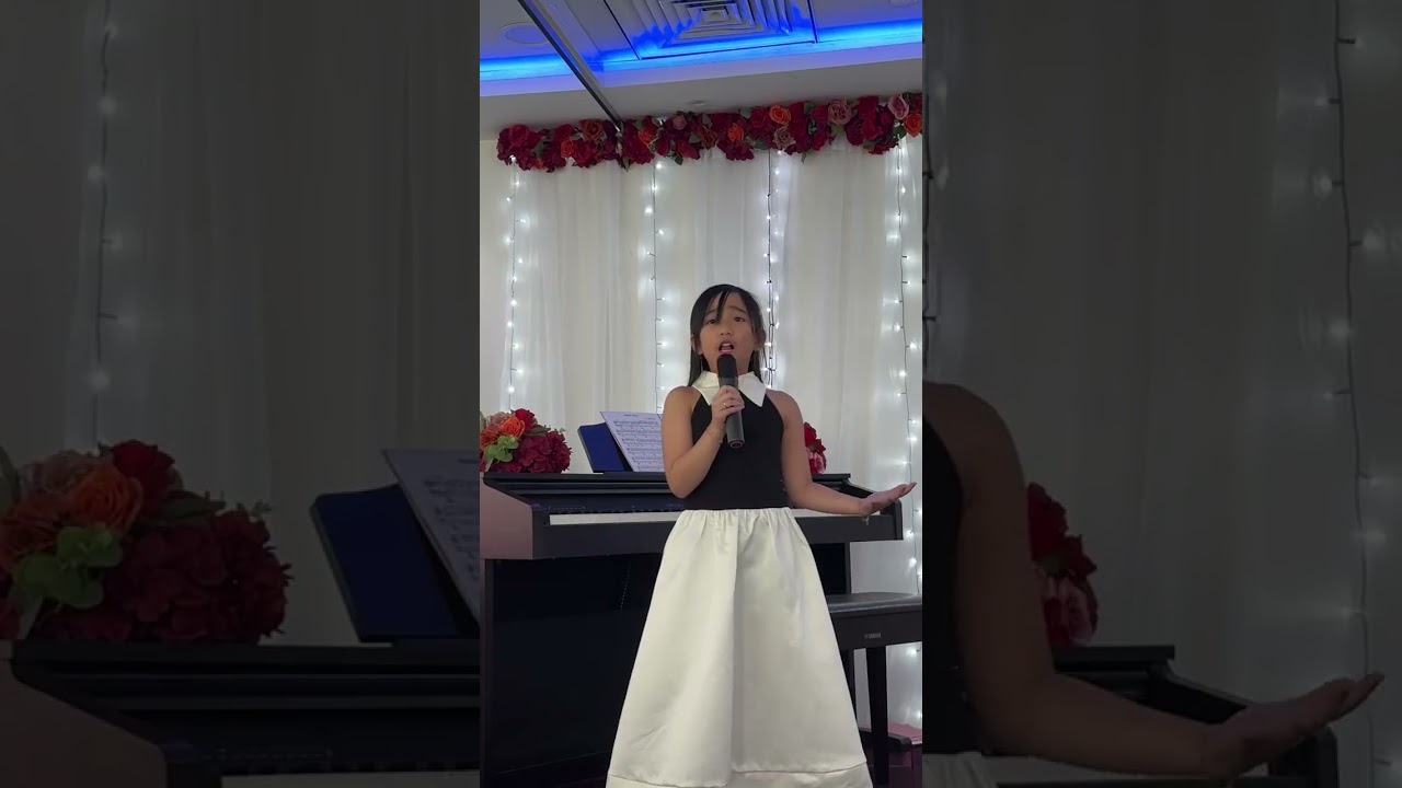 Never Enough by Loren Allred, my closing song during my recital at Prelude Music Academy