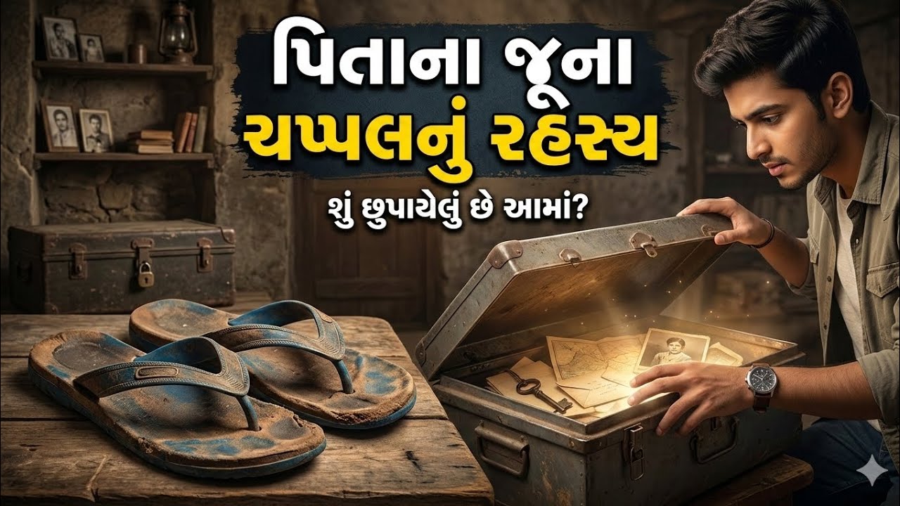 દરેક સંતાને જોવી જોઈએ એવી વાર્તા: પિતાના જૂના ચપ્પલનું રહસ્ય 😭 | Gujarati Emotional Story