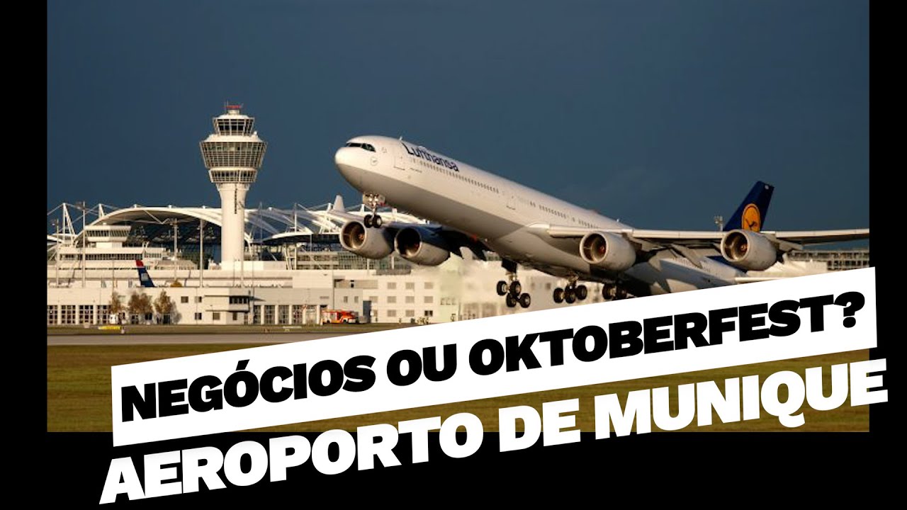 ✈︎ COMO É O AEROPORTO DE MUNIQUE (MUC) ALEMANHA ✈︎ O Único Aeroporto CINCO ESTRELAS da Europa !