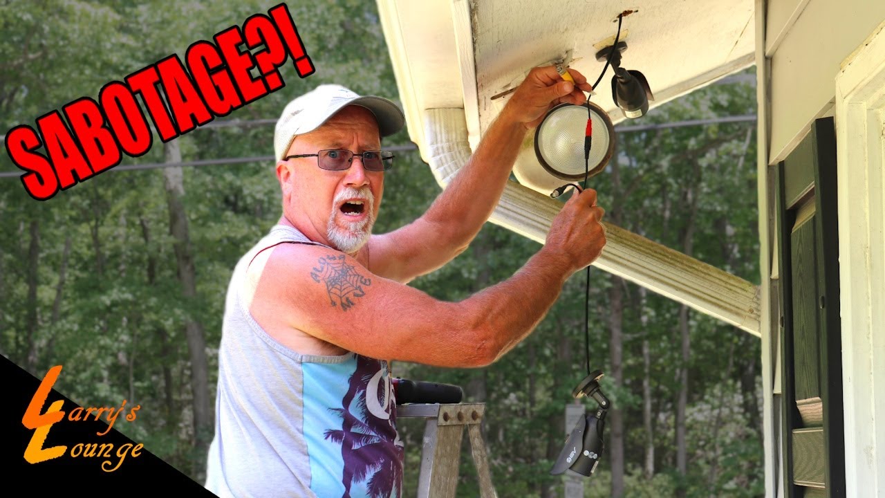 Someone Cut My Security Cameras!!