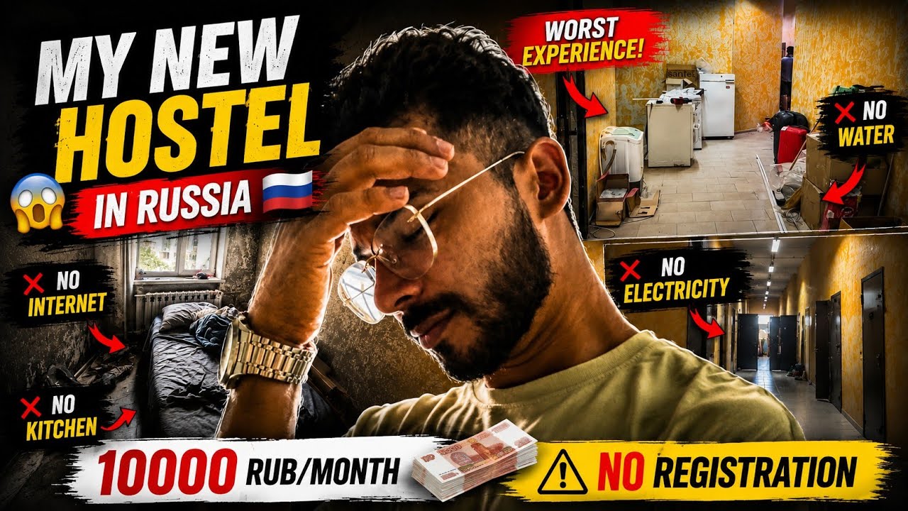 10,000 per month for this hostel in Omsk, Russia?! 🇷🇺