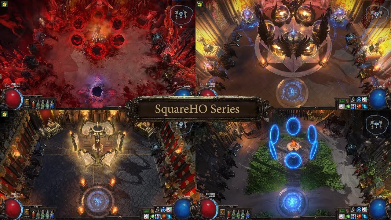 Square Hideout Series - Preview Trailer (June 2022 / Czerwiec 2022) MTX Free (Celestial Nebula HO)