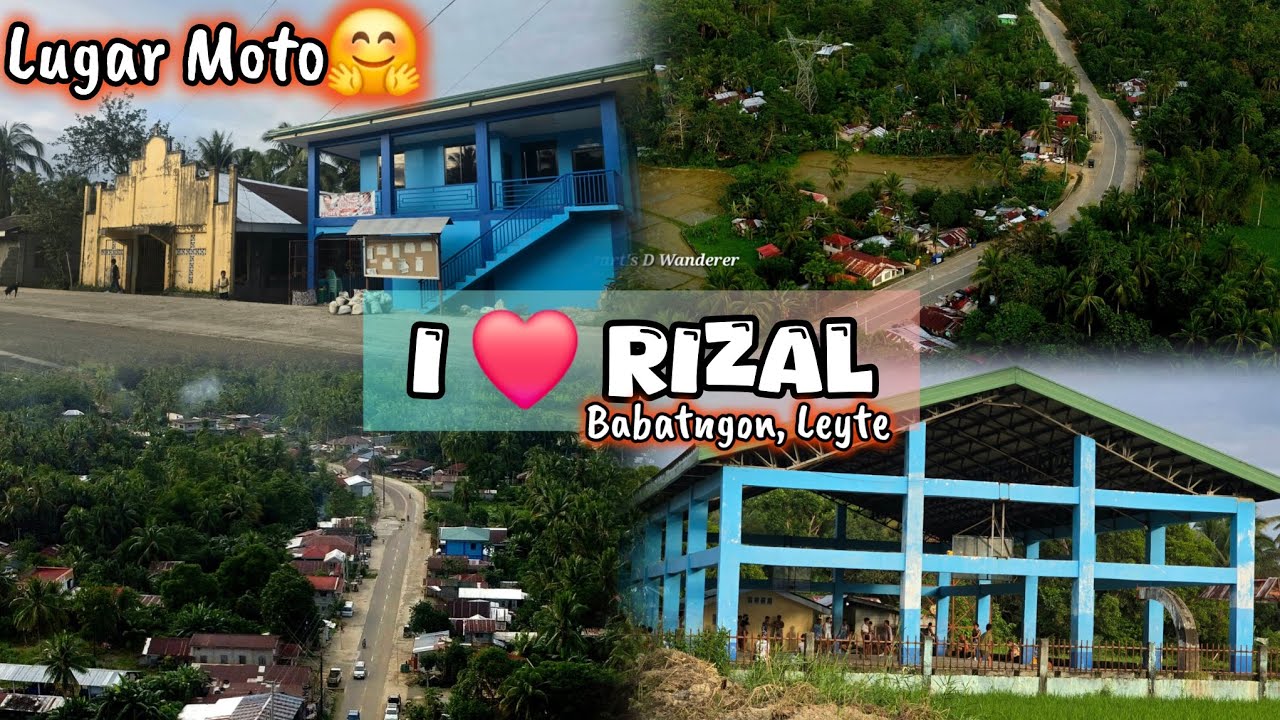 Welcome to Brgy. Rizal, Babatngon, Leyte🏘🌳🌴🌾 | AerialVideography | Lugar Moto🤗