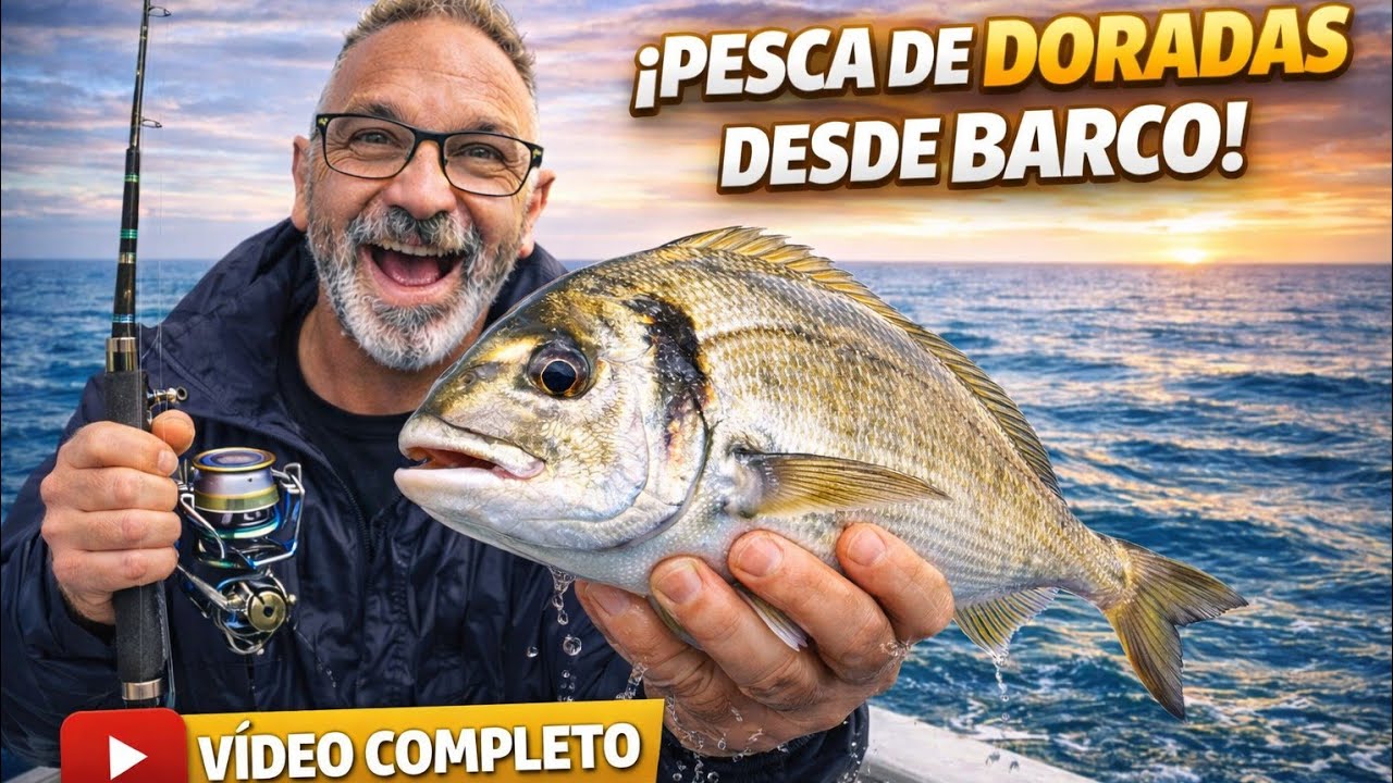 pesca desde embarcacion: capturando doradas