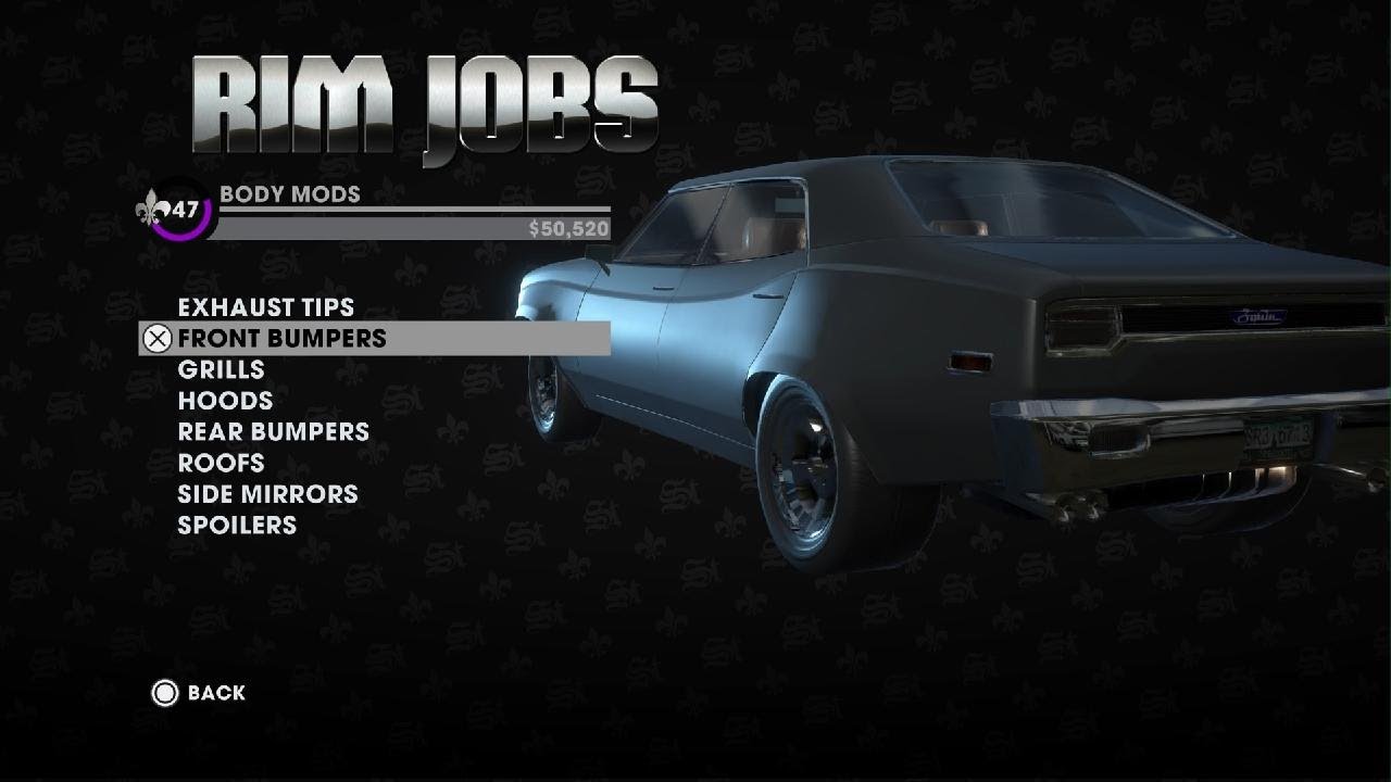 SAINTS ROW: THE THIRD REMASTERED (PS5) - DLC02 - How to design the car from mission 