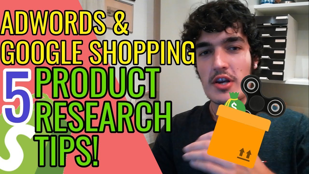 5 TIPS To Find SELLING AdWords / Google Shopping Products!