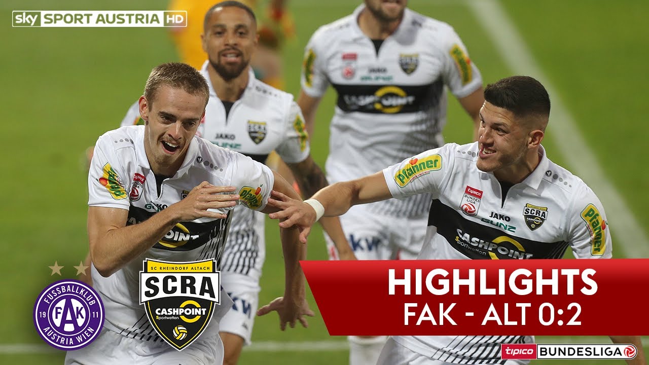 tipico Bundesliga, 25. Runde: FK Austria Wien - SCR Altach 0:2