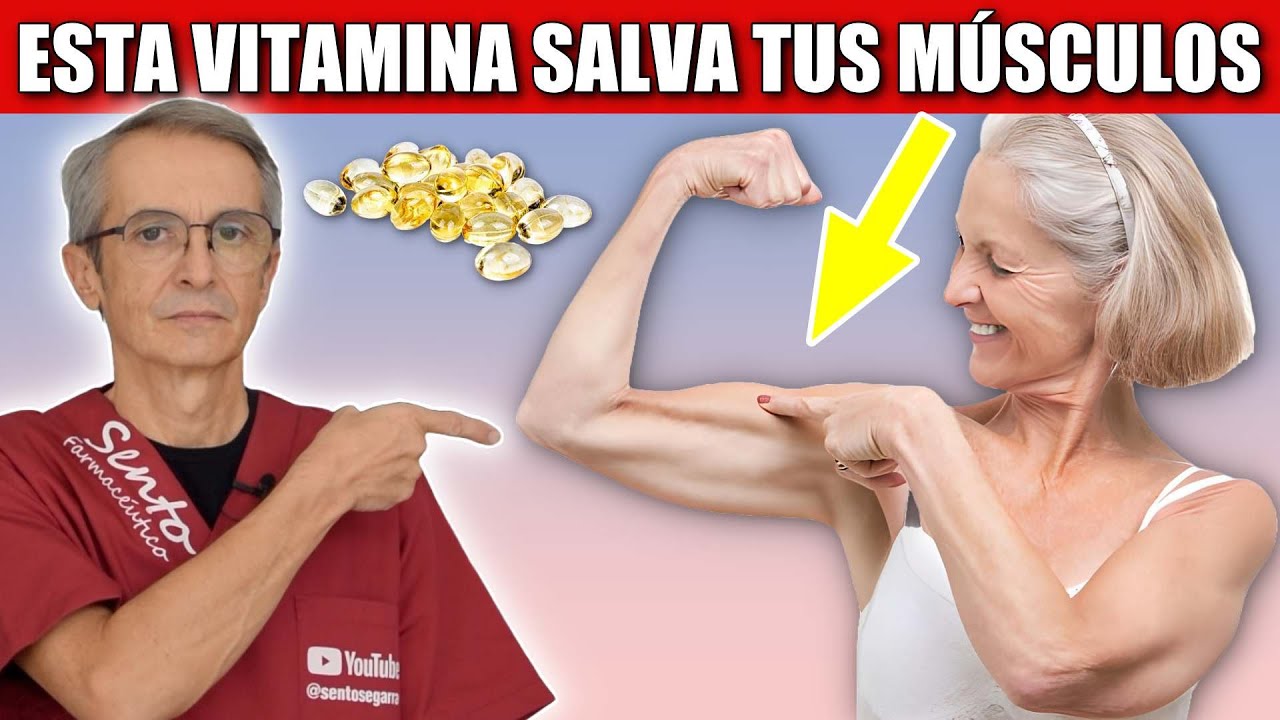 AUMENTA tu FUERZA MUSCULAR la VITAMINA que puede ayudarte