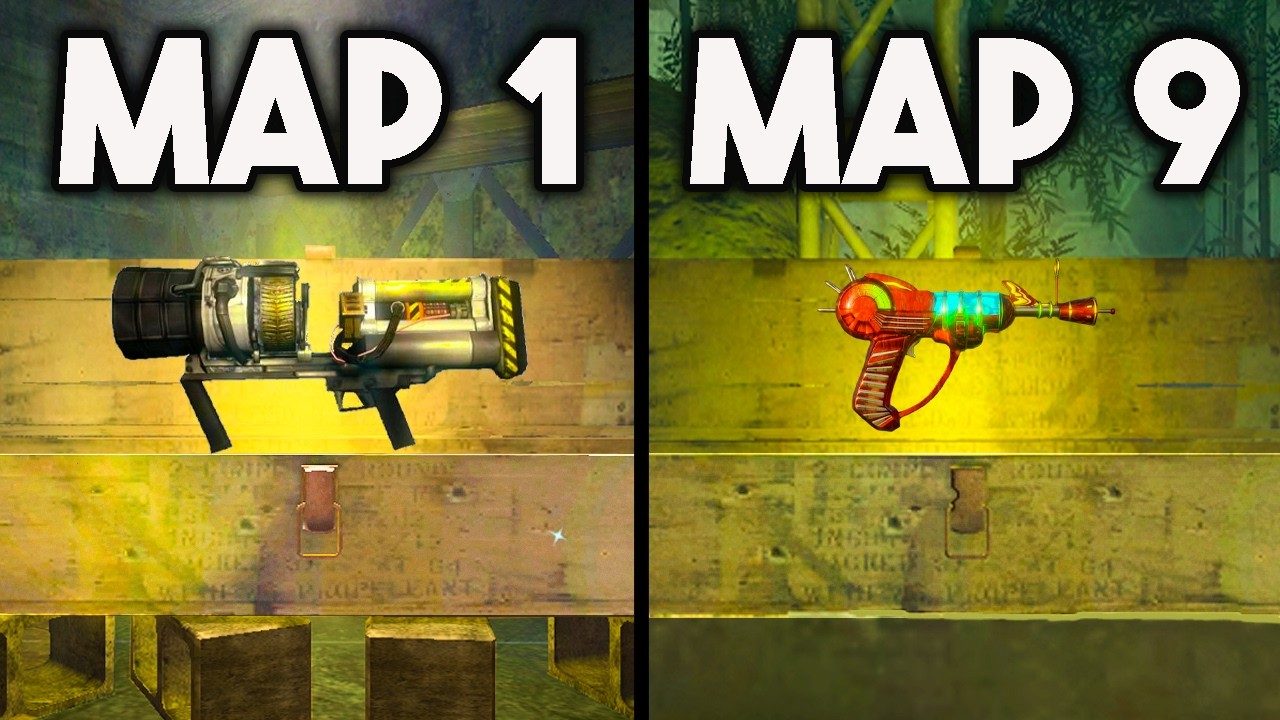 1 Box Challenge On Every BO2 DLC 5 Zombies Map!