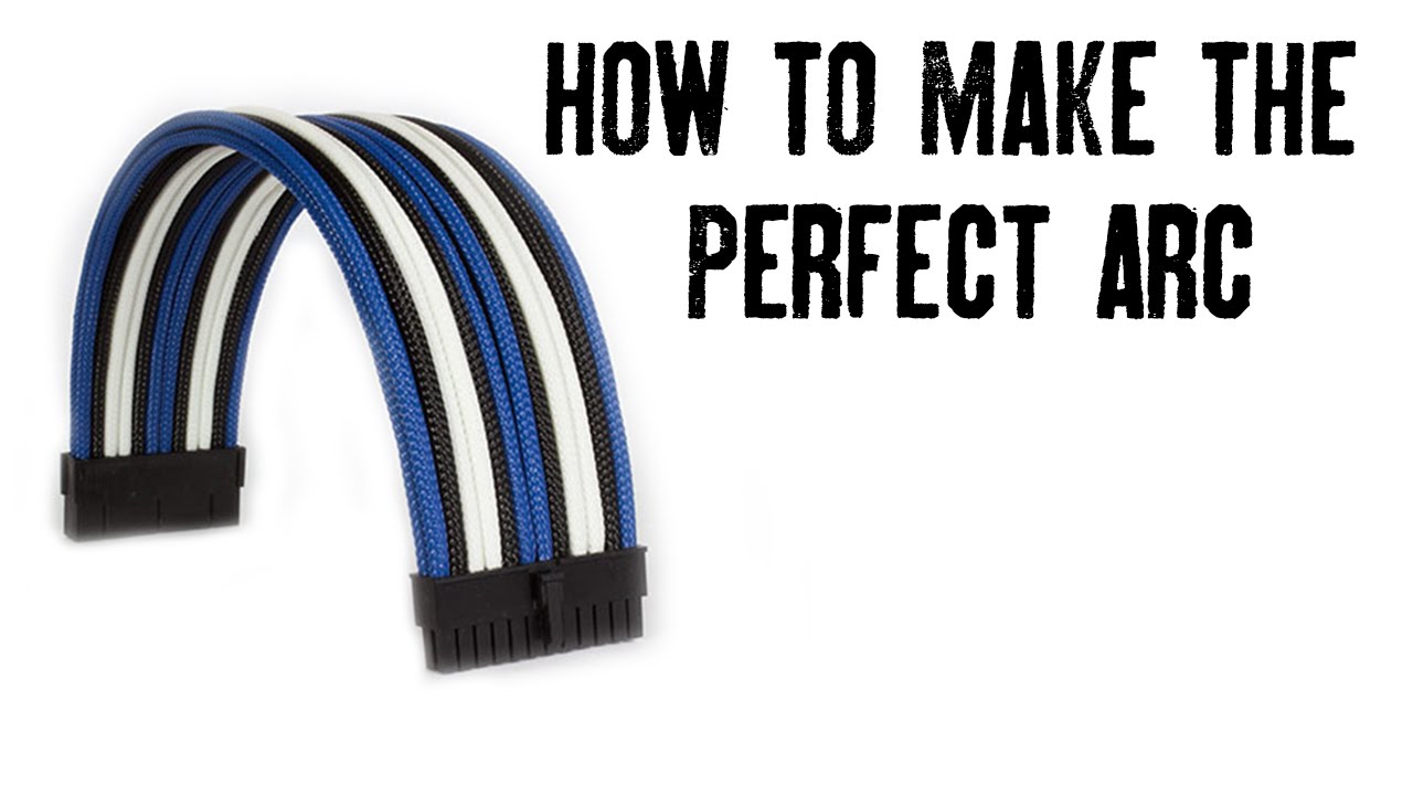 How To Make The Perfect Arc On Your Custom Sleeved Extensions!