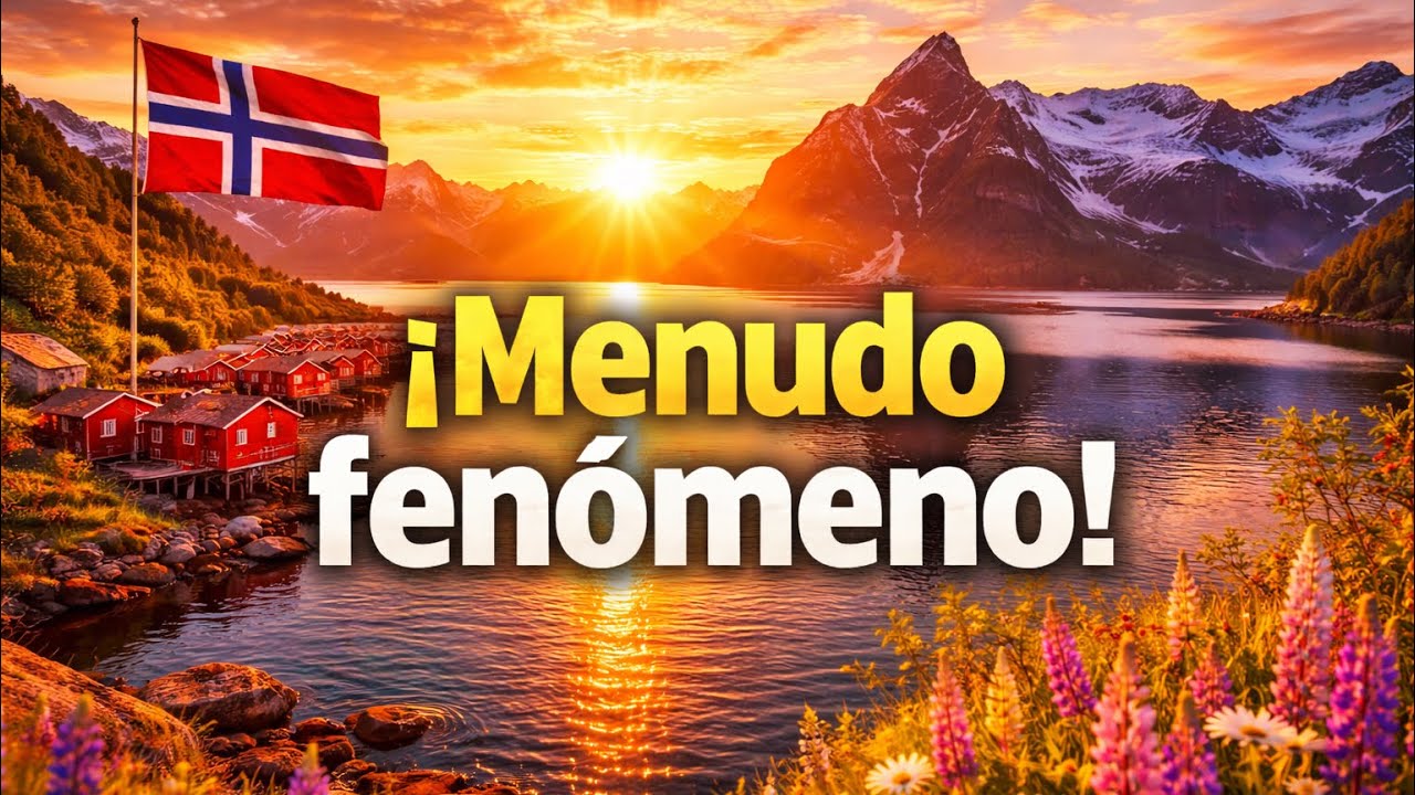 🌞En Noruega el sol NO se pone: el fenómeno más surrealista del mundo