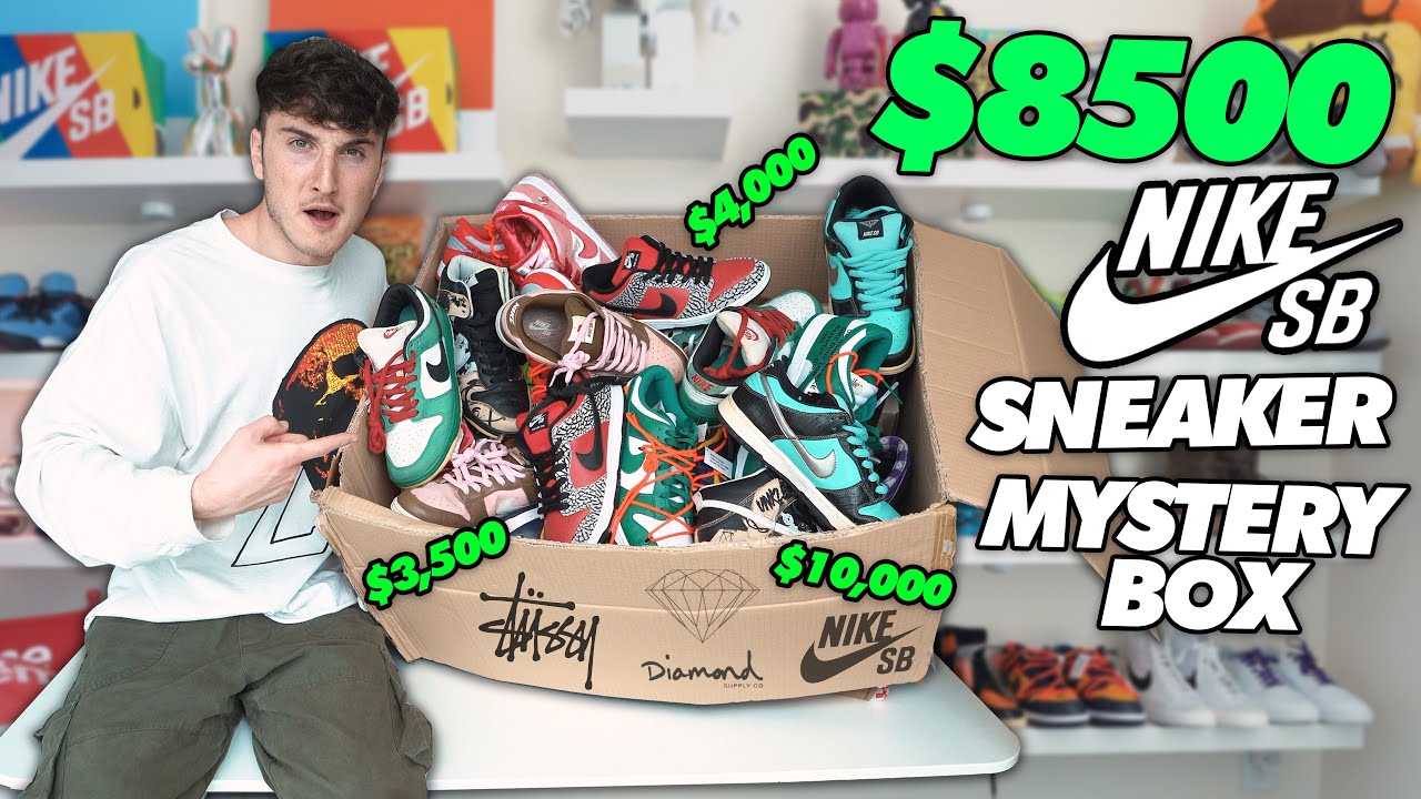 Unboxing A $8500 Super-Rare Sneaker Mystery Box (Nike SB)