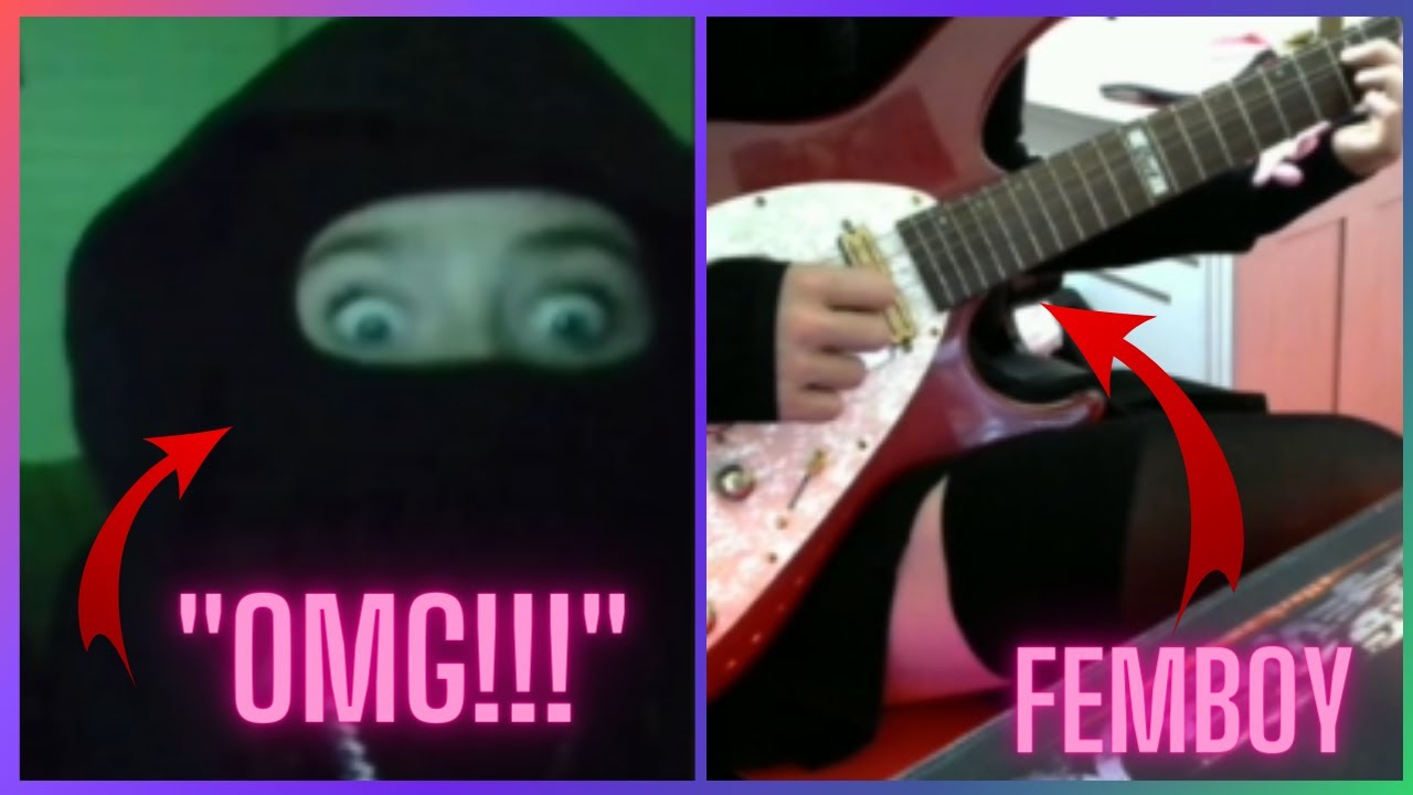 FEMBOY Plays Guitar On OMEGLE