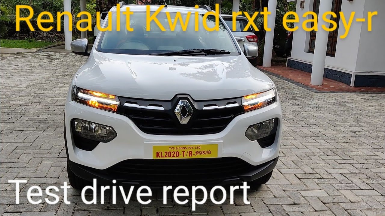 Renault Kwid rxt easy-r 2021/реальный обзор