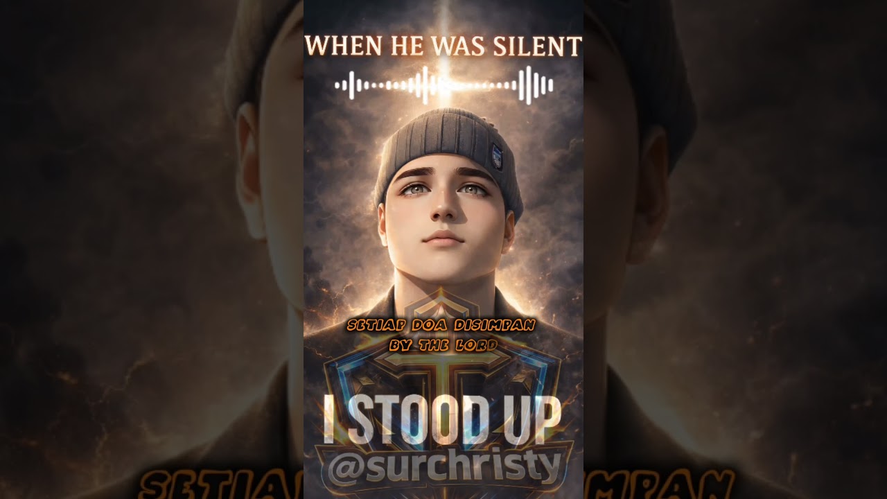 When He Was Silent 🎧 | Christian Rap • Worship Rap | Lyrics Video ✝️ 