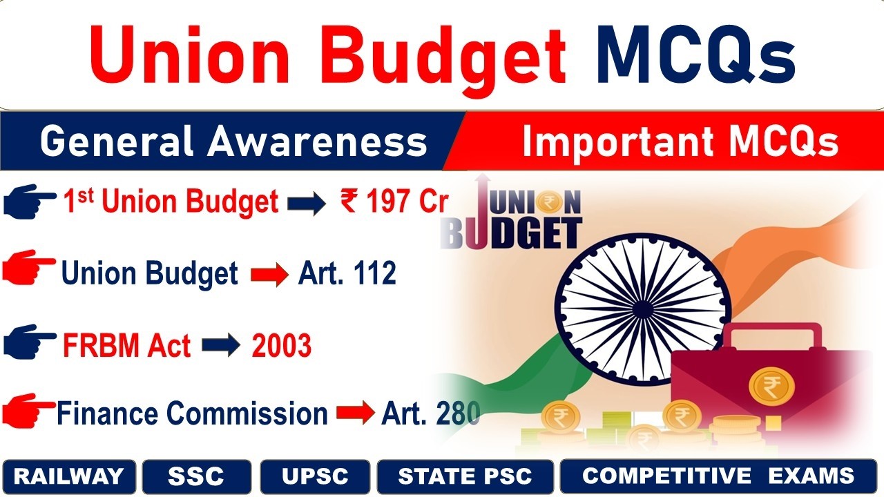 Union Budget 2026 MCQs | Most Important Questions for SSC, UPSC, Banking & All Competitive Exams
