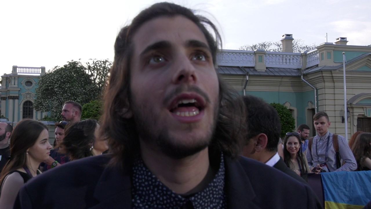 Roter Teppich: Interview mit Salvador Sobral (Portugal)