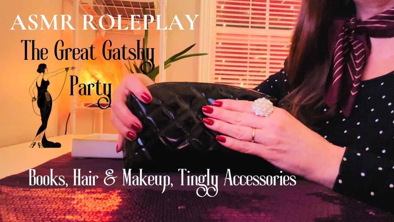 ASMR Roleplay: Mom does your makeup & hair for flapper party (soft spoken, personal attention)