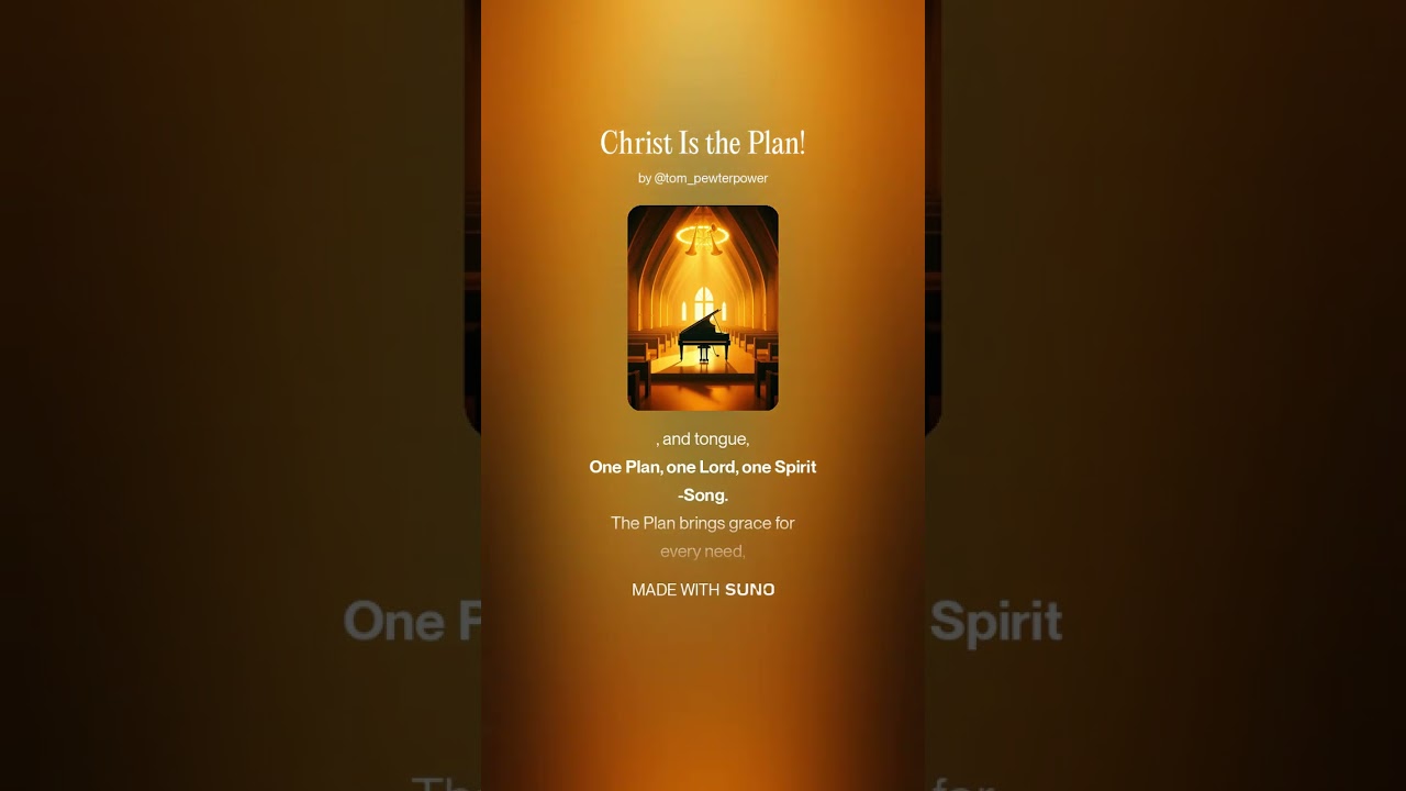 Christ Is the Plan!