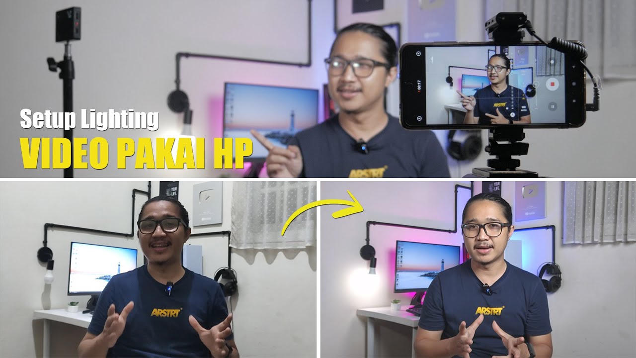 Bikin Video pakai HP jadi PRO – Setup Lighting ft Pixel Liber