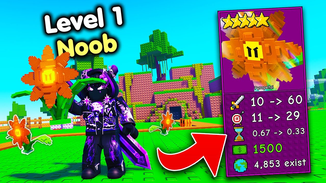 Начинаю заново как нуб с OP SECRET в Garden Tower Defense! (Roblox)