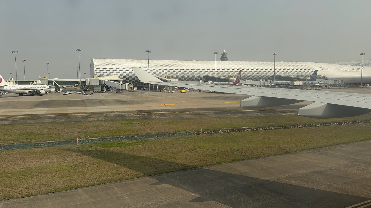 [4K] China Southern Airlines | A330-323 | Pushback, Taxi & Takeoff from Shenzhen Bao'an Intl Airport