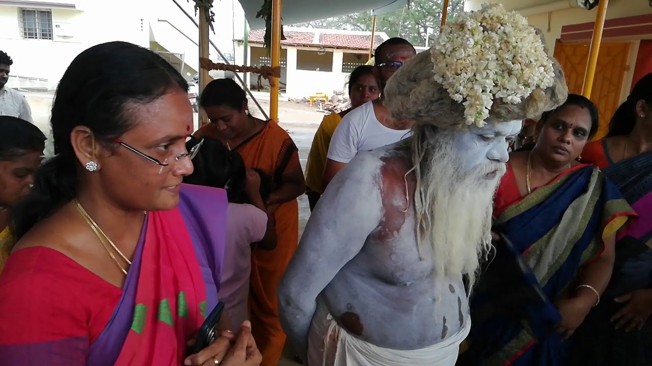 விபூதி சித்தர் மகானந்தா சித்தர் (வேலூர்)அவர்கள் தர்மபுரி(அதகபாடி)அங்காளம்மன் சிம்மபீடத்துக்கு வருகை