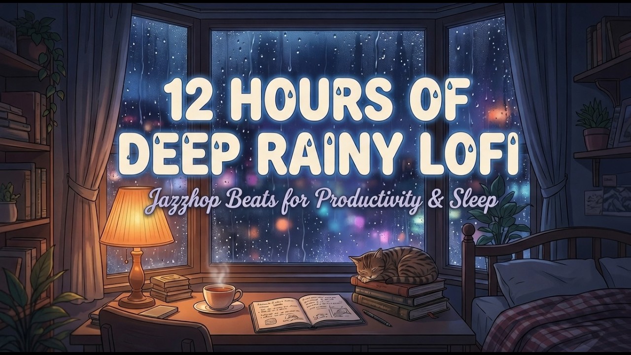 🔴 24/7 Lofi Hip Hop Radio 🌧️ Beats to Relax / Study to