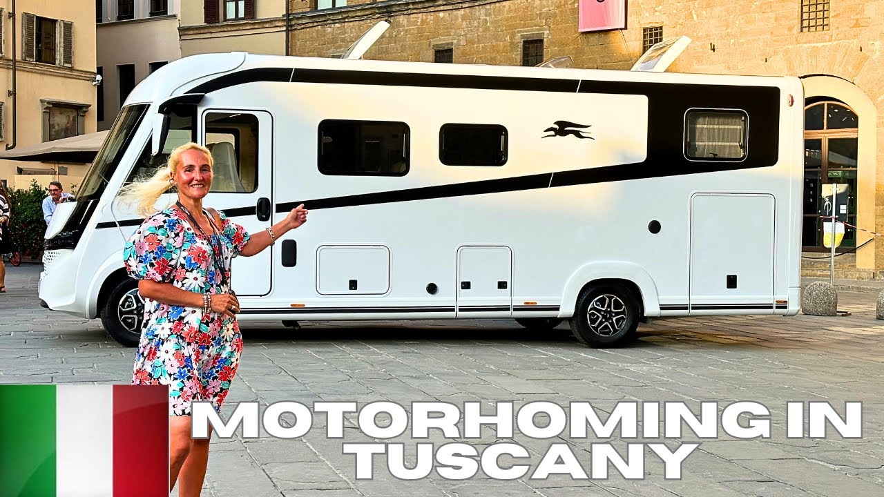 We are Motorhoming in Tuscany, Italy 🇮🇹