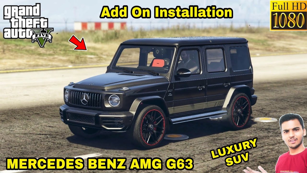 GTA 5 : HOW TO INSTALL MERCEDES BENZ AMG G63 SUV MOD🔥🔥🔥