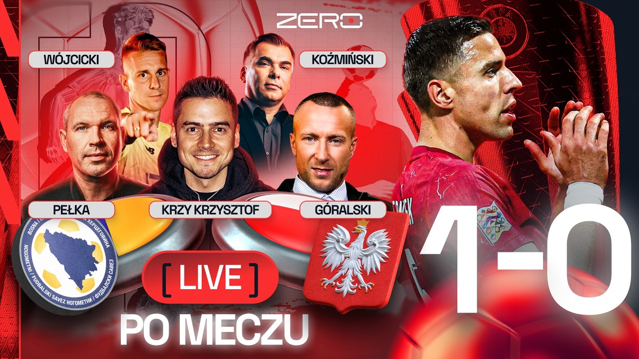 POLSKA PRZEGRAŁA Z BOŚNIĄ I HERCEGOWINĄ - KRZY KRZYSZTOF, G&Oacute;RALSKI, PEŁKA, KOŹMIŃSKI, W&Oacute;JCICKI