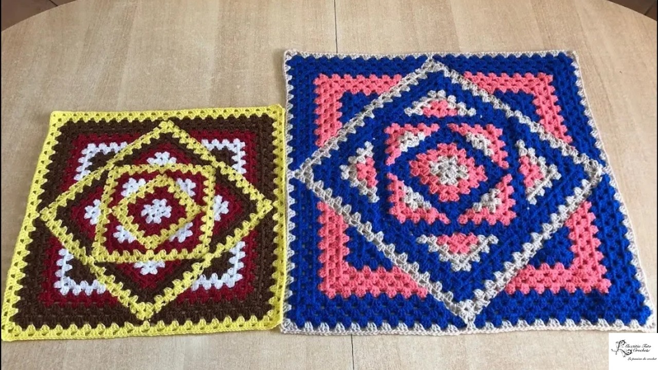 Tuto granny infini au crochet