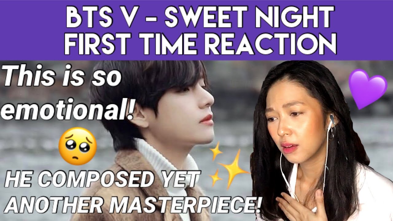 BTS V 'SWEET NIGHT' (Itaewon Class OST) | REACTION (Another lullaby added to my playlist 🎶💜)