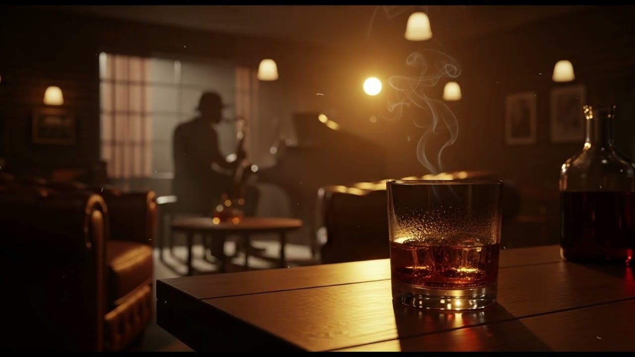 Smooth Whiskey Jazz Mix 🎶 Blues Lounge Music for Study & Evening Relax, Instrument Blues