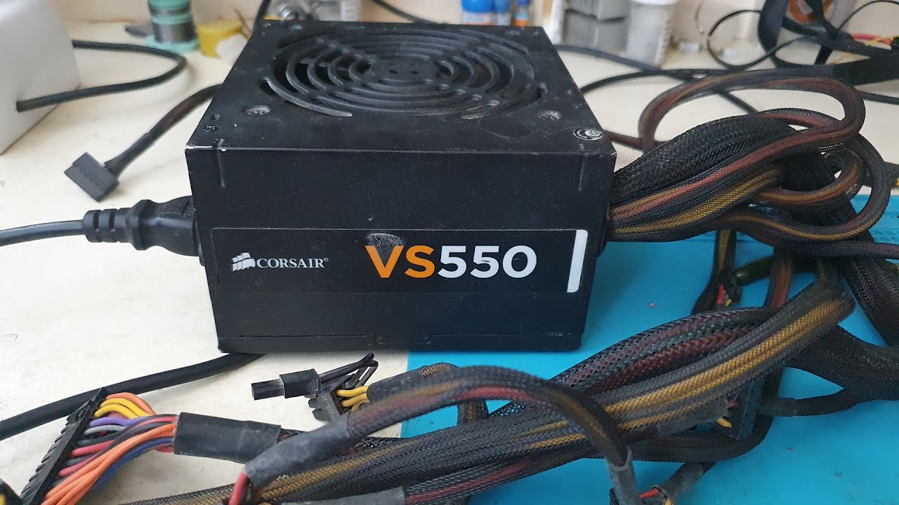 Часть1. Блок питания Corsair VS550 - ремонт Корректора Мощности.