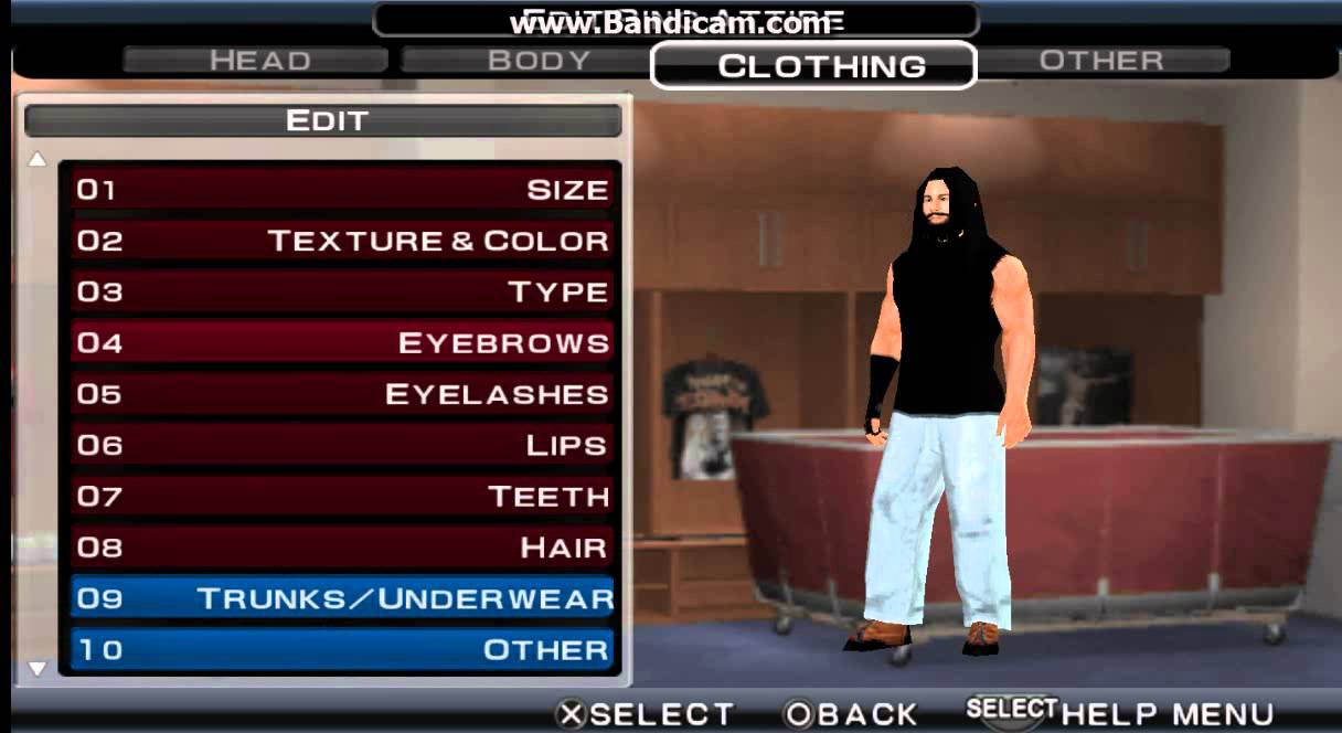 WWE SVR 11 PSP Bray Wyatt CAW Formula