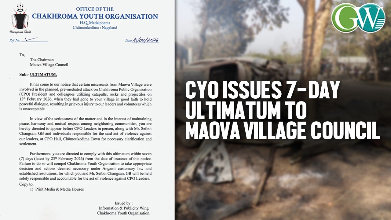 MAOVA VIOLENCE: CYO ISSUES 7-DAY ULTIMATUM FOR CLARIFICATION & SETTLEMENT