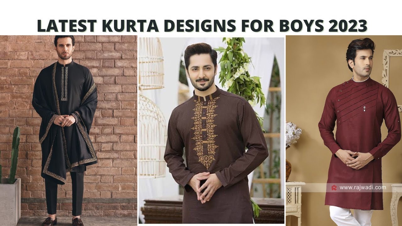 Latest kurta designs for boys 2023|boys kurta style
