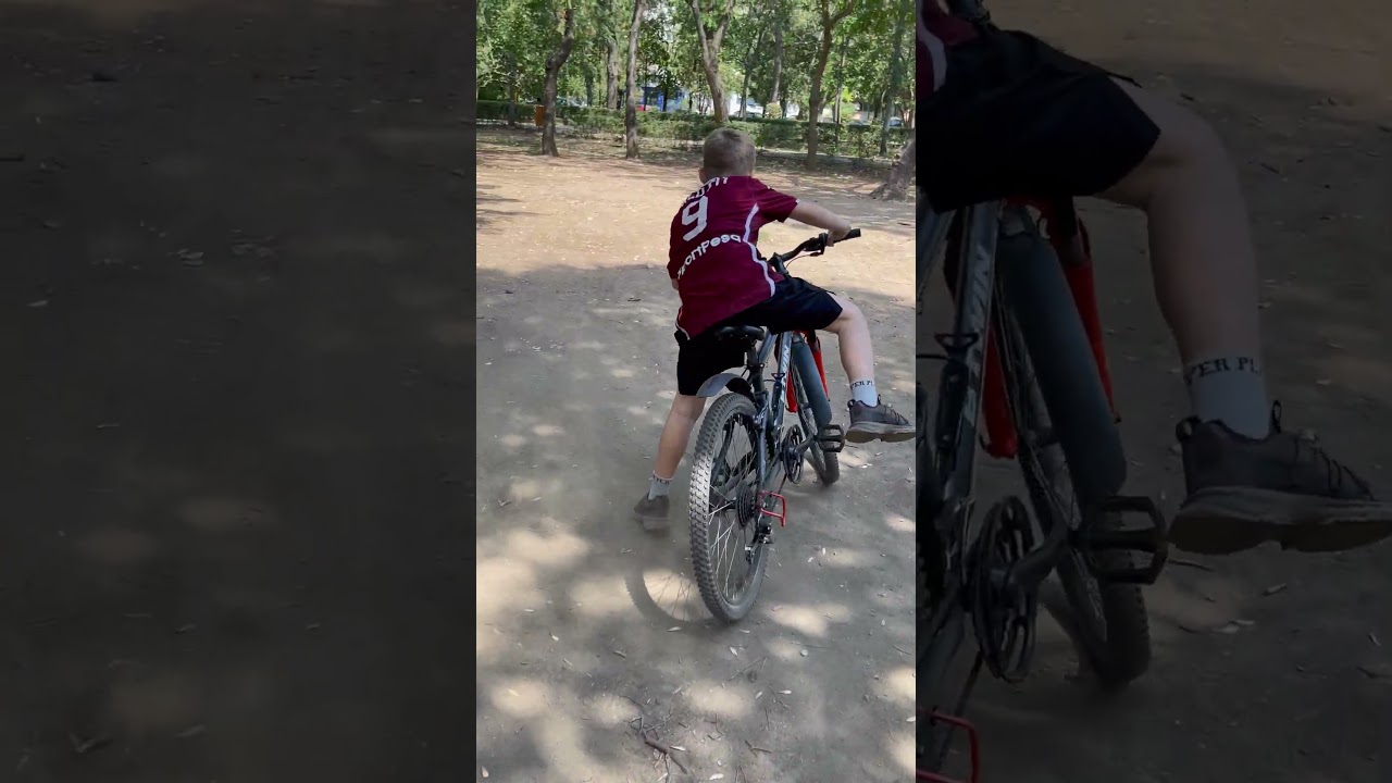 Drift in parc cu bicicleta rockrider 700 !!!!!! #parc #bicicleta #rockrider