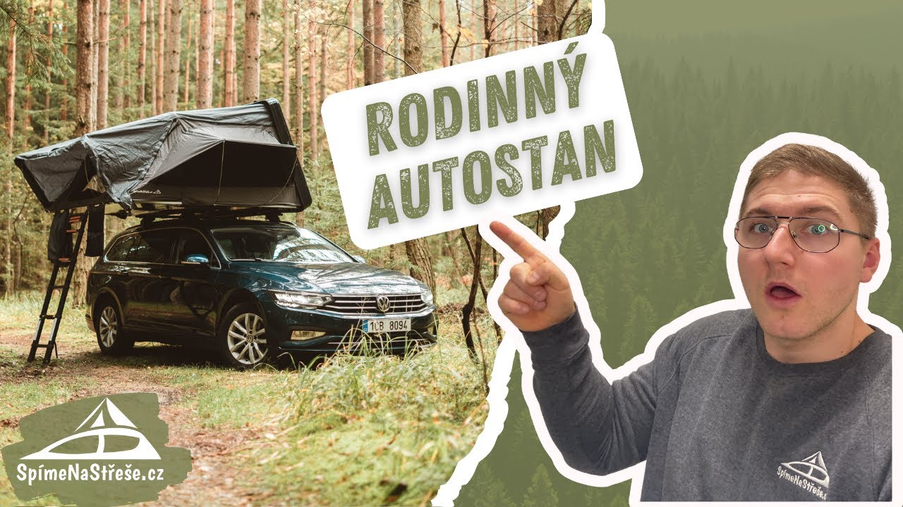 Rodinný autostan FamilySleeper 210 | představení střešního stanu pro 4 osoby |
