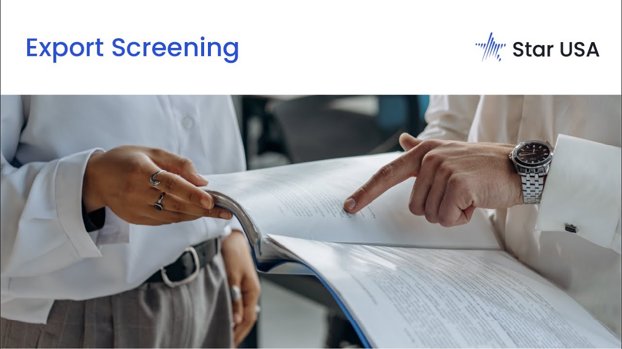 Export Screening