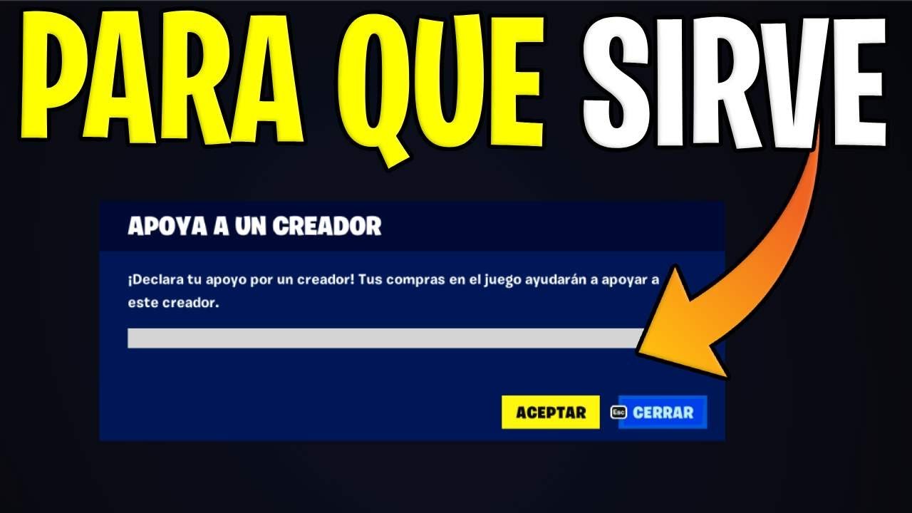 🤔&iquest;PARA QUE SIRVE APOYAR A UN CREADOR 🎁EN LA TIENDA🛒 DE FORTNITE 2025? | UTILIDAD CODIGO DE CREADOR