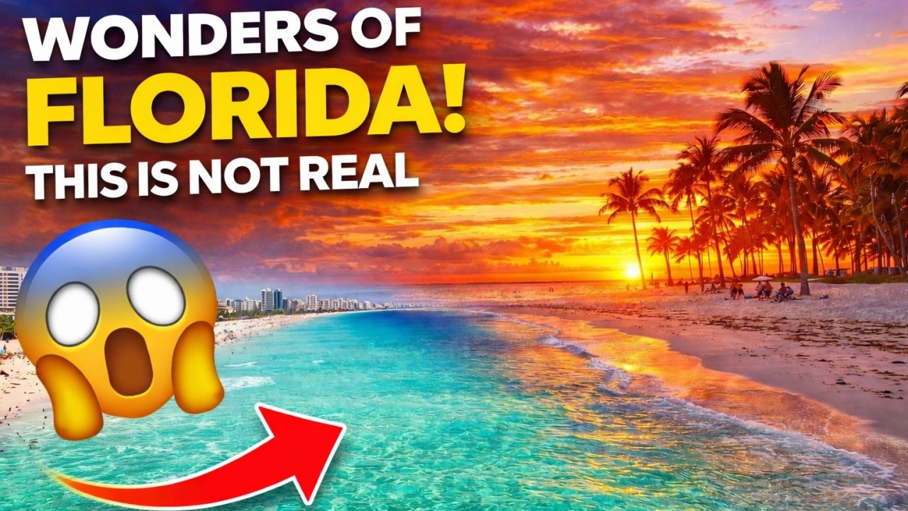 Florida 4K Ultra HD – Tropical Shores & Golden Ocean Sunsets