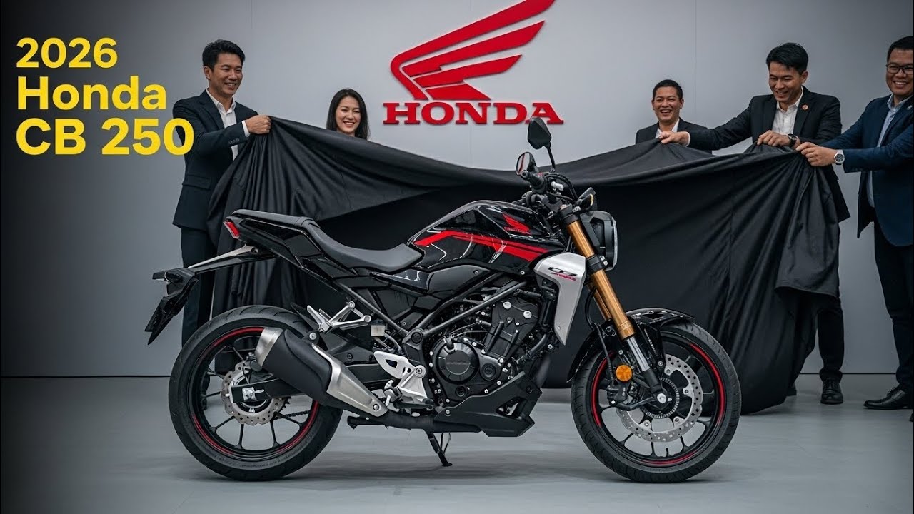 NEW Honda CB 250 (2026) 🔥 First Look, Features, Price & Top Speed | CB 250 Review