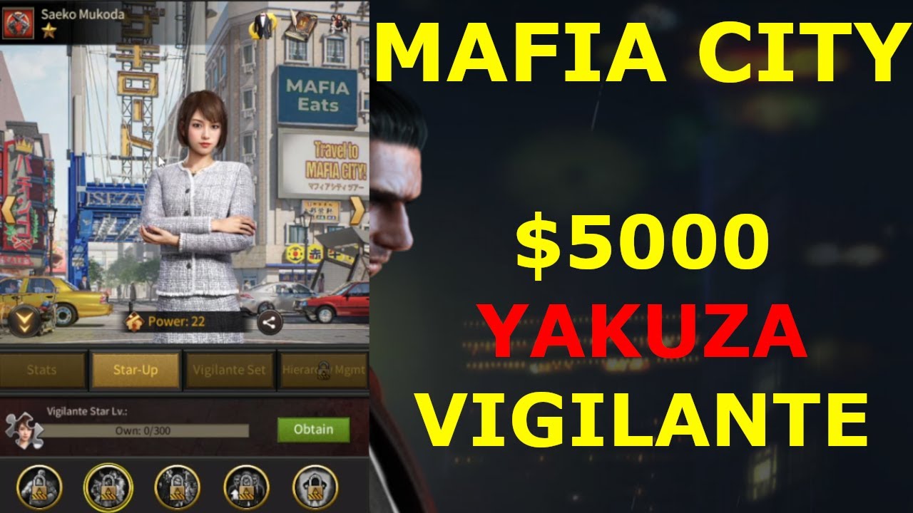 $5000 Yakuza Vigilante - Mafia City