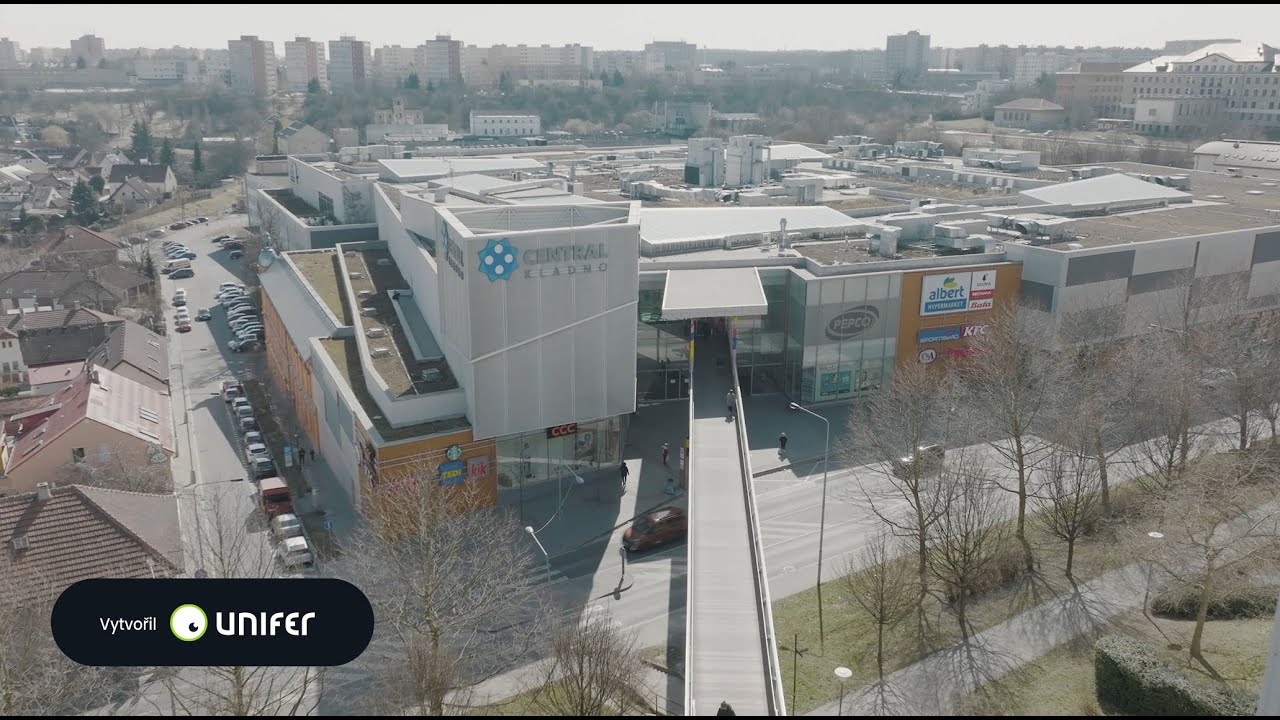 Central Kladno - image video obchodního centra