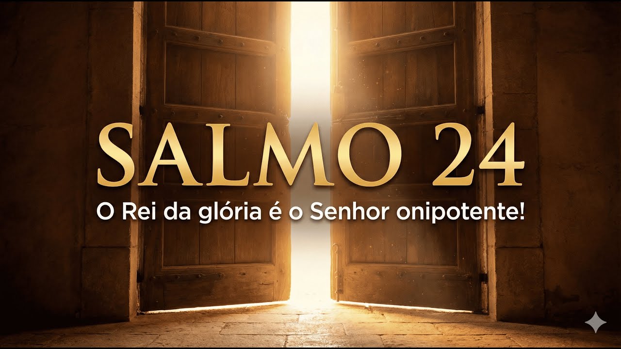 SALMO DO DIA - Salmo 24: O Rei da Glória  Cantado