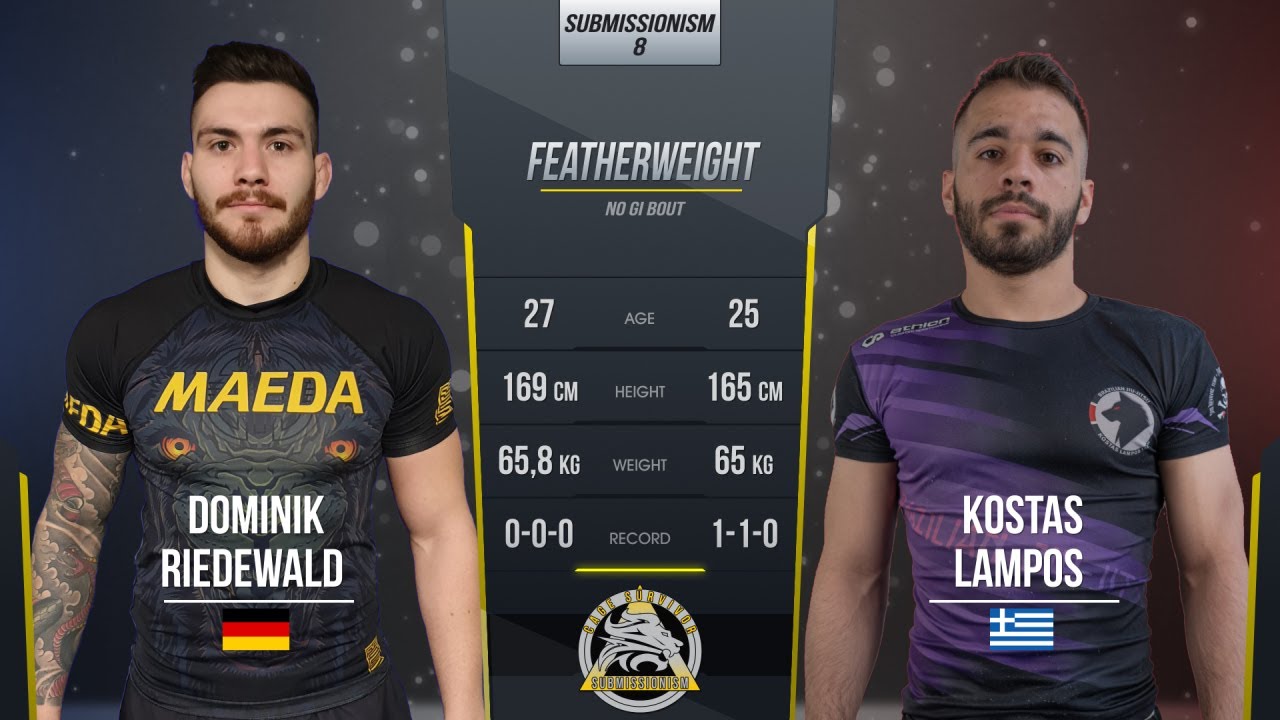 Submissionism 8: Dominik Riedewald vs Kostas Lampos Full Fight