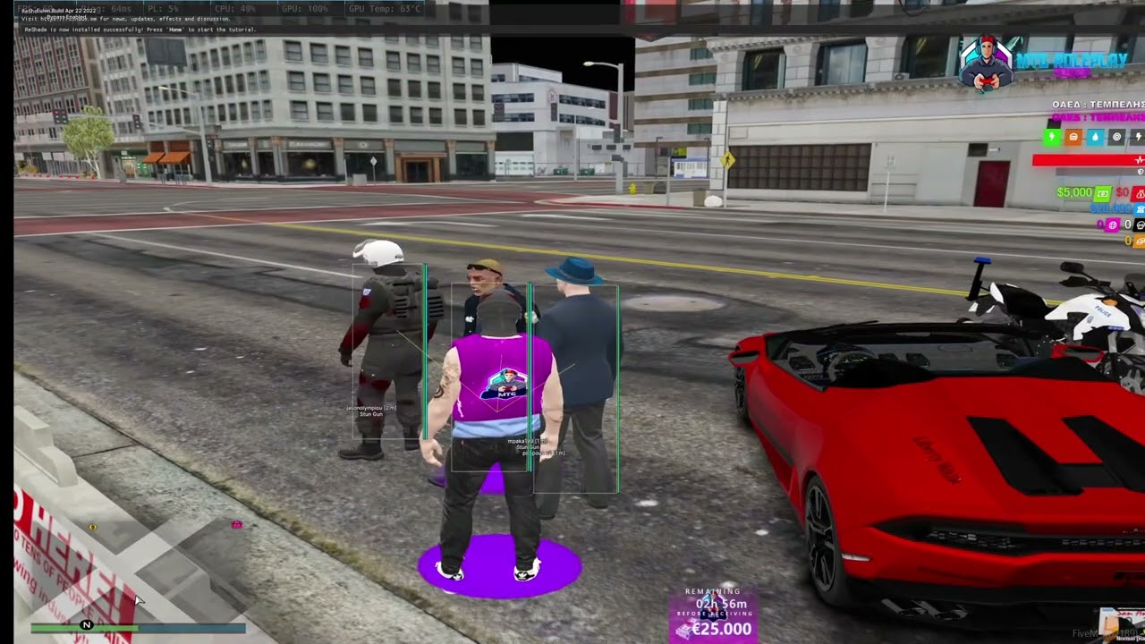 KANW TON STAFF STO FIVEM (GREEK FIVEM TROLLING) #GTARP #CHEATER #STAFF